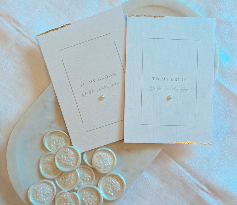 Wedding To My Bride On Our Wedding Day Card