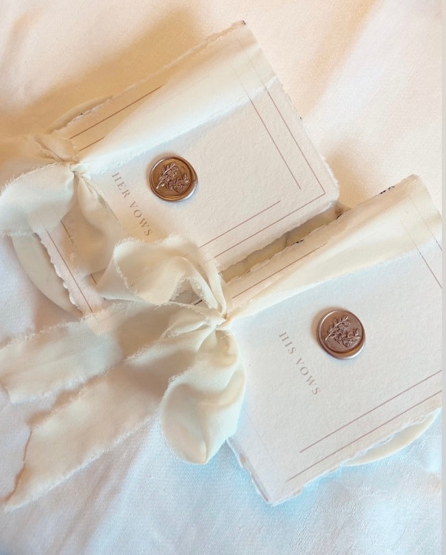 Wedding Vow Books - Set of Two