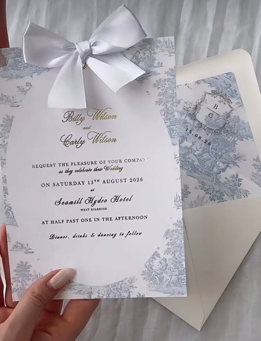 Wedding Invitations & Vows - Mimi