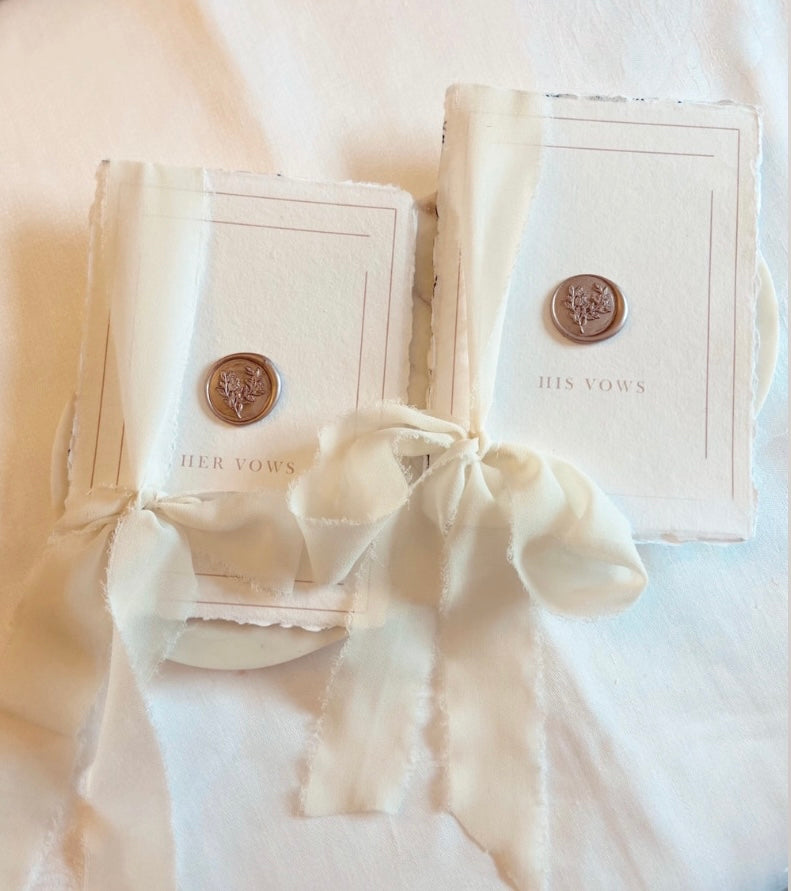 Wedding Vow Books - Set of Two