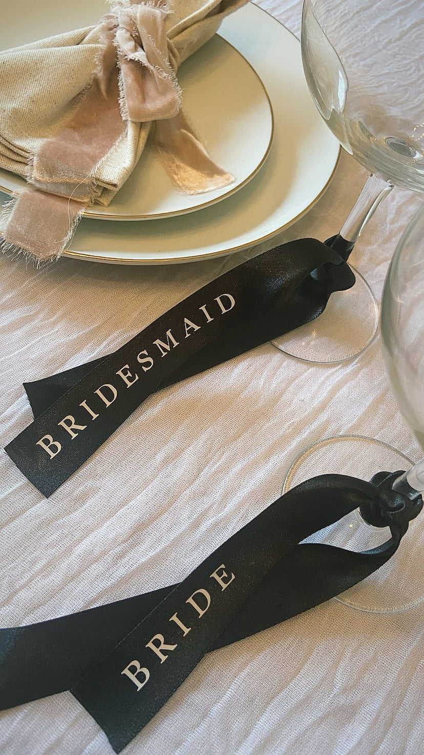 Wedding Place Name - Personalised Ribbon
