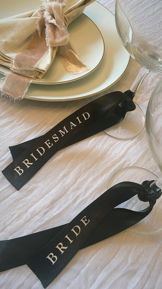 Wedding Place Name - Personalised Ribbon