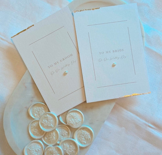 Wedding To My Bride On Our Wedding Day Card