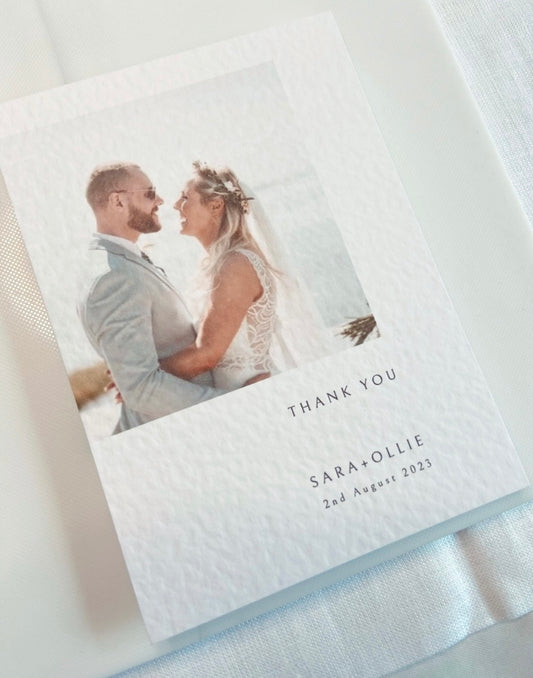 Wedding Thank You Card