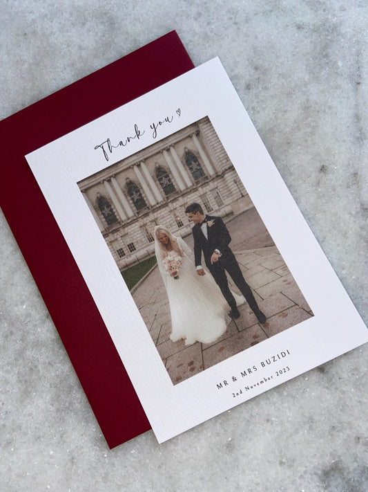 Wedding Thank You Card